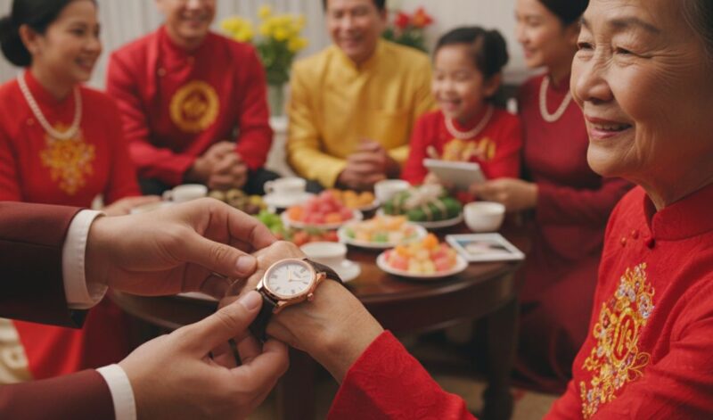 Quà tặng bày tỏ tình yêu, sự quan tâm và lòng hiếu thảo đối với cha mẹ