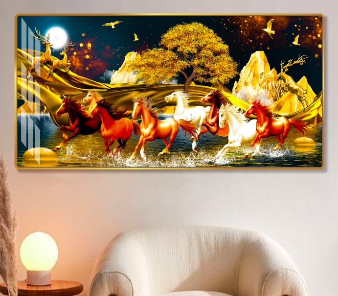 Tranh phong thuỷ thể hiện lời chúc mừng năm mới thuận lợi