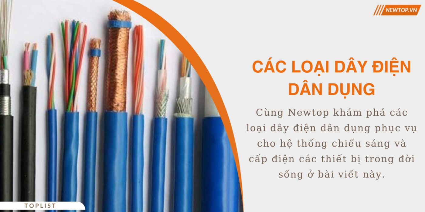 Các loại dây điện dân dụng