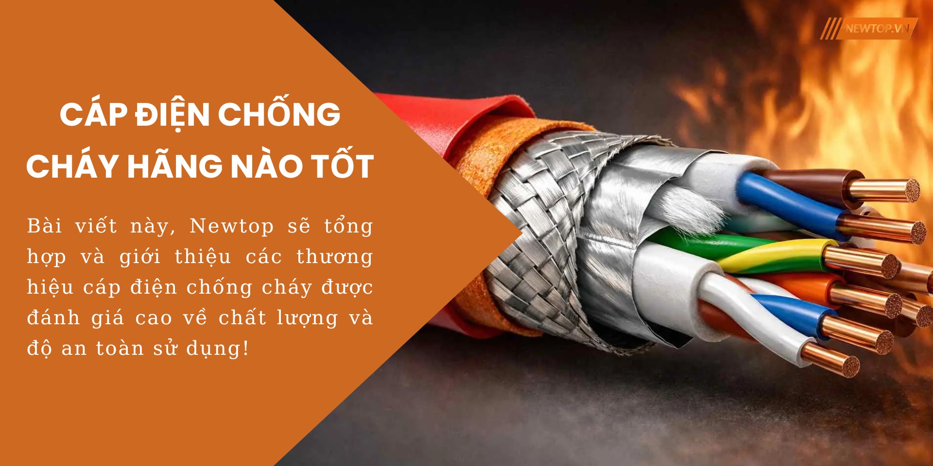 Cáp điện chống cháy hãng nào tốt
