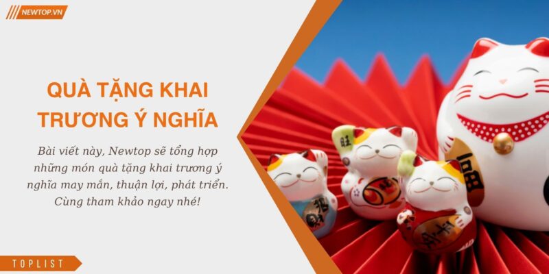 quà tặng khai trương