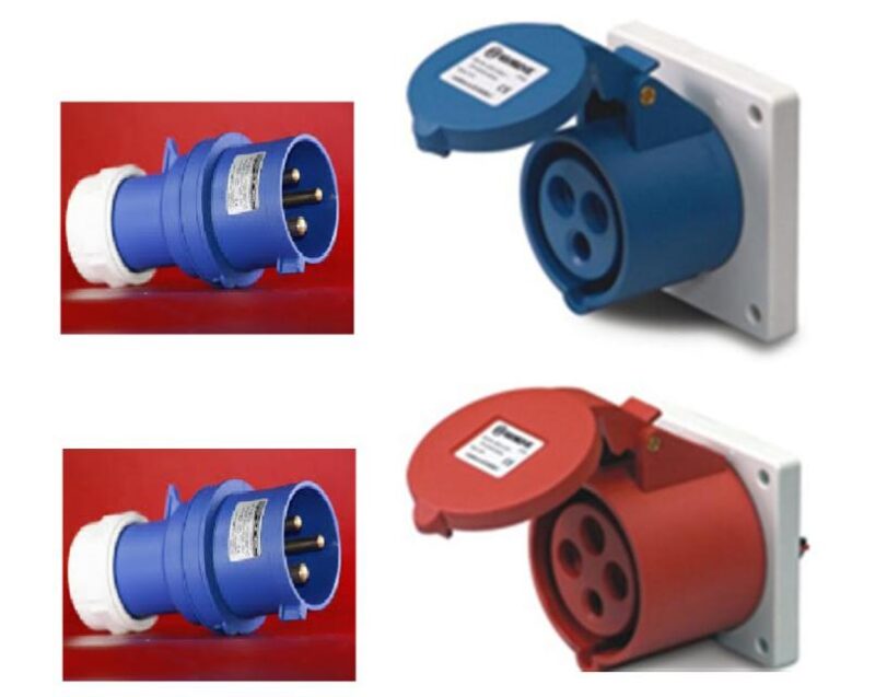 Ổ cắm công nghiệp của thương hiệu Sino