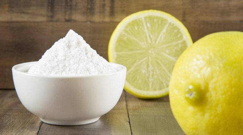 Chanh và baking soda