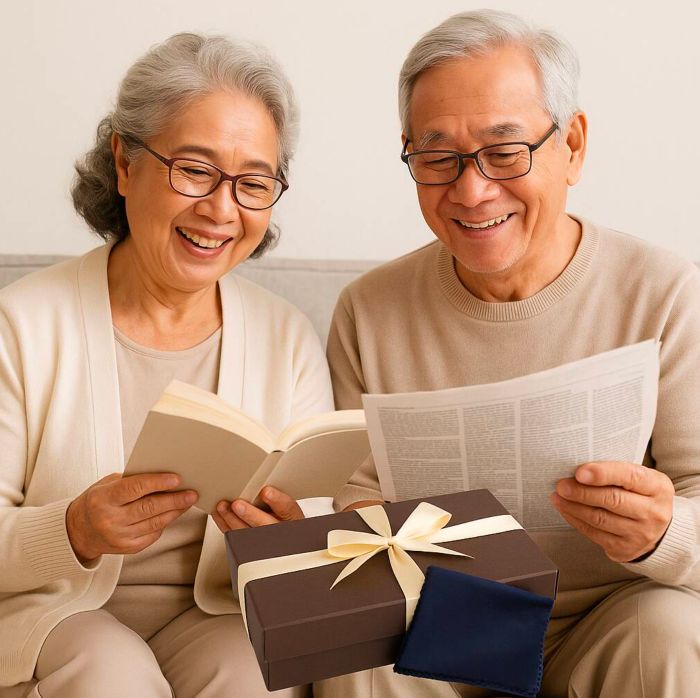 Kính lão là một lựa chọn thiết thực cho người lớn tuổi