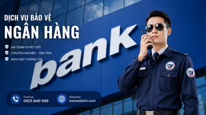 Dịch vụ bảo vệ ngân hàng