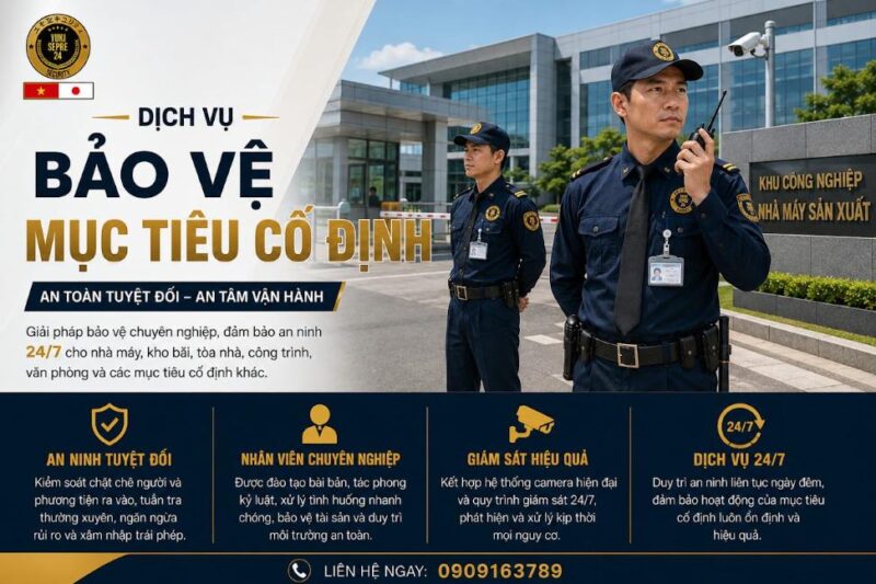 Dịch vụ bảo vệ mục tiêu cố định