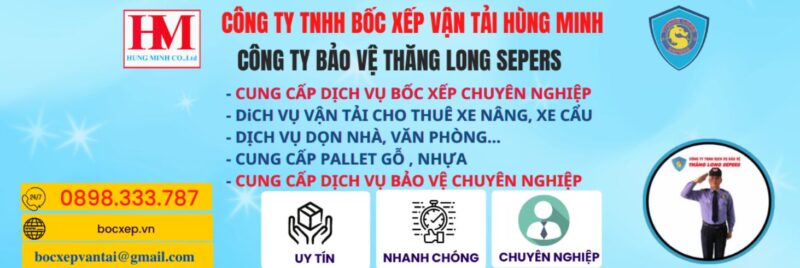Bốc xếp vận tải Hùng Minh
