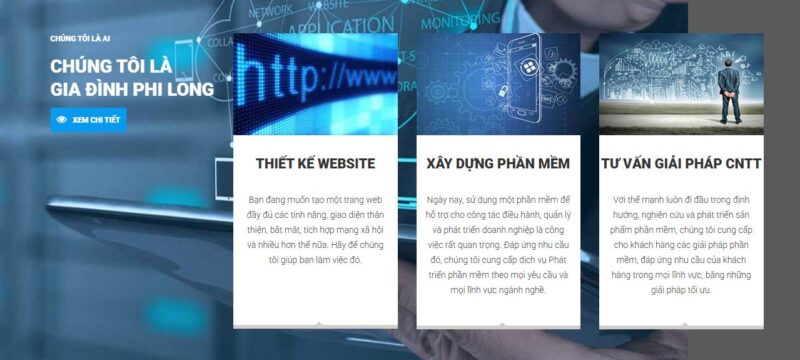 Phi Long Software - Thiết kế website Sơn La chất lượng