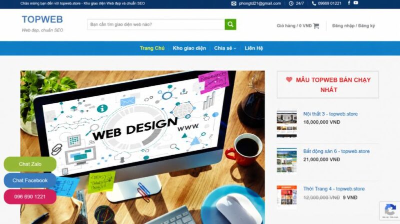 Công ty thiết kế web Topweb