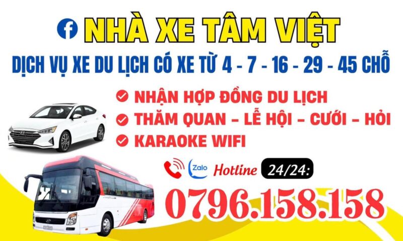 Nhà Xe Tâm Việt cung cấp đa dạng dịch vụ