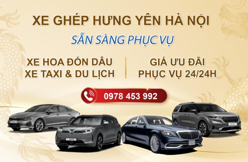 Dịch vụ Xe ghép Hưng Yên – Hà Nội uy tín