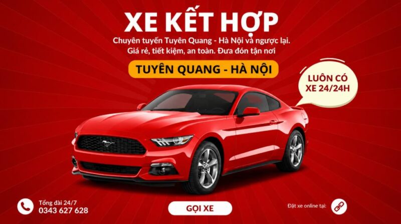 Xe Kết Hợp 39 Tuyên Quang – Hà Nội