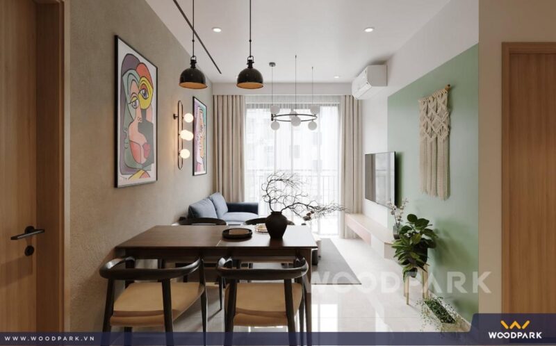 Mẫu thiết kế nội thất hiện đại của Woodpark
