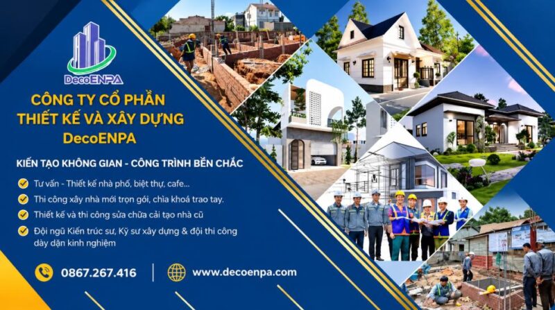 Công ty thiết kế kiến trúc Sơn La DecoENPA
