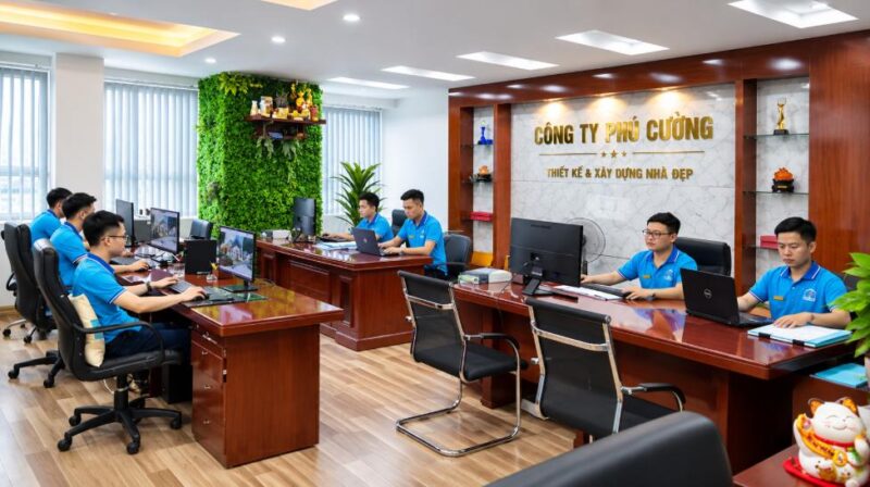 Thiết kế nhà đẹp Phú Cường - Công ty thiết kế kiến trúc Lạng Sơn uy tín