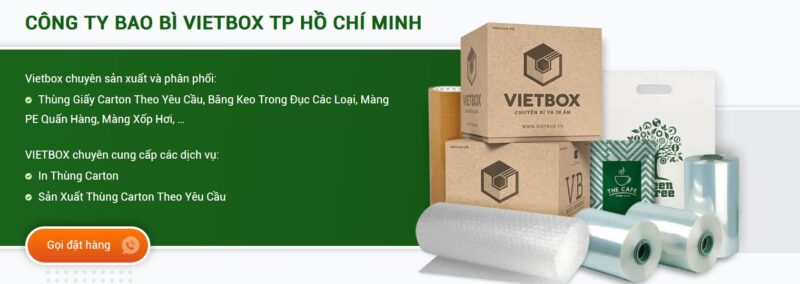 Công ty bao bì Vietbox TPHCM