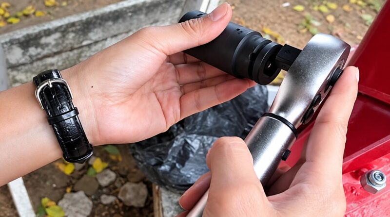 Cách kiểm tra lực siết bulong sau khi lắp đặt bằng cờ lê