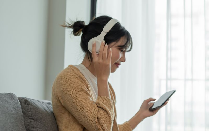 Nghe nhiều lần để cảm thụ nhịp của bài hát