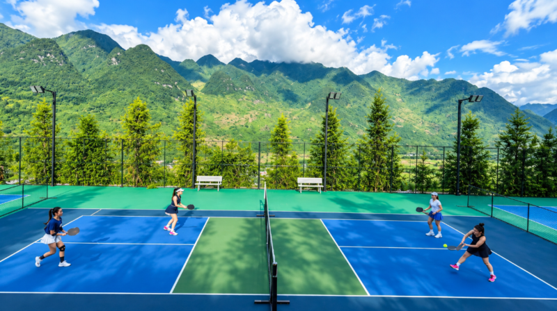 Sân Pickleball H’Mong Village