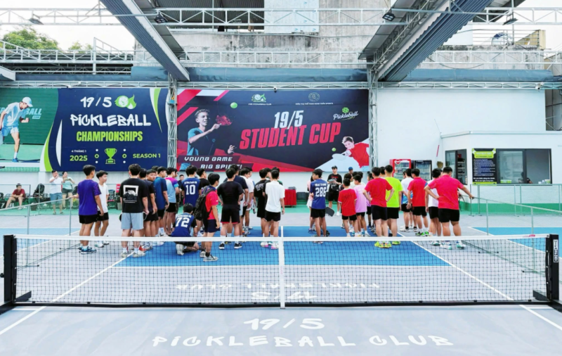Sân pickleball 19/5