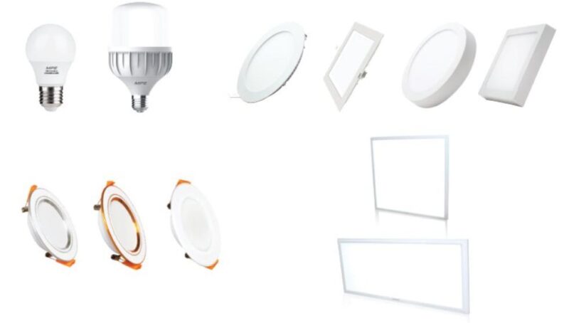 Các loại đèn LED tiết kiệm điện